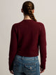 HARLOW HARLOW COLLINS CARDIGAN - BURGUNDY - Boathouse