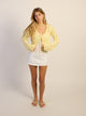 HARLOW HARLOW KRISTY CROCHET LONG SLEEVE - YELLOW - Boathouse