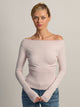 HARLOW HARLOW BRYNN BOATNECK SWEATER - BABY PINK - Boathouse