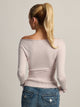 HARLOW HARLOW BRYNN BOATNECK SWEATER - BABY PINK - Boathouse