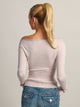 HARLOW HARLOW BRYNN BOATNECK SWEATER - BABY PINK - Boathouse