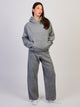 HARLOW HARLOW STORMI KNIT HOODIE - HEATHER GREY - Boathouse