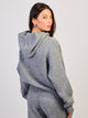 HARLOW HARLOW STORMI KNIT HOODIE - HEATHER GREY - Boathouse