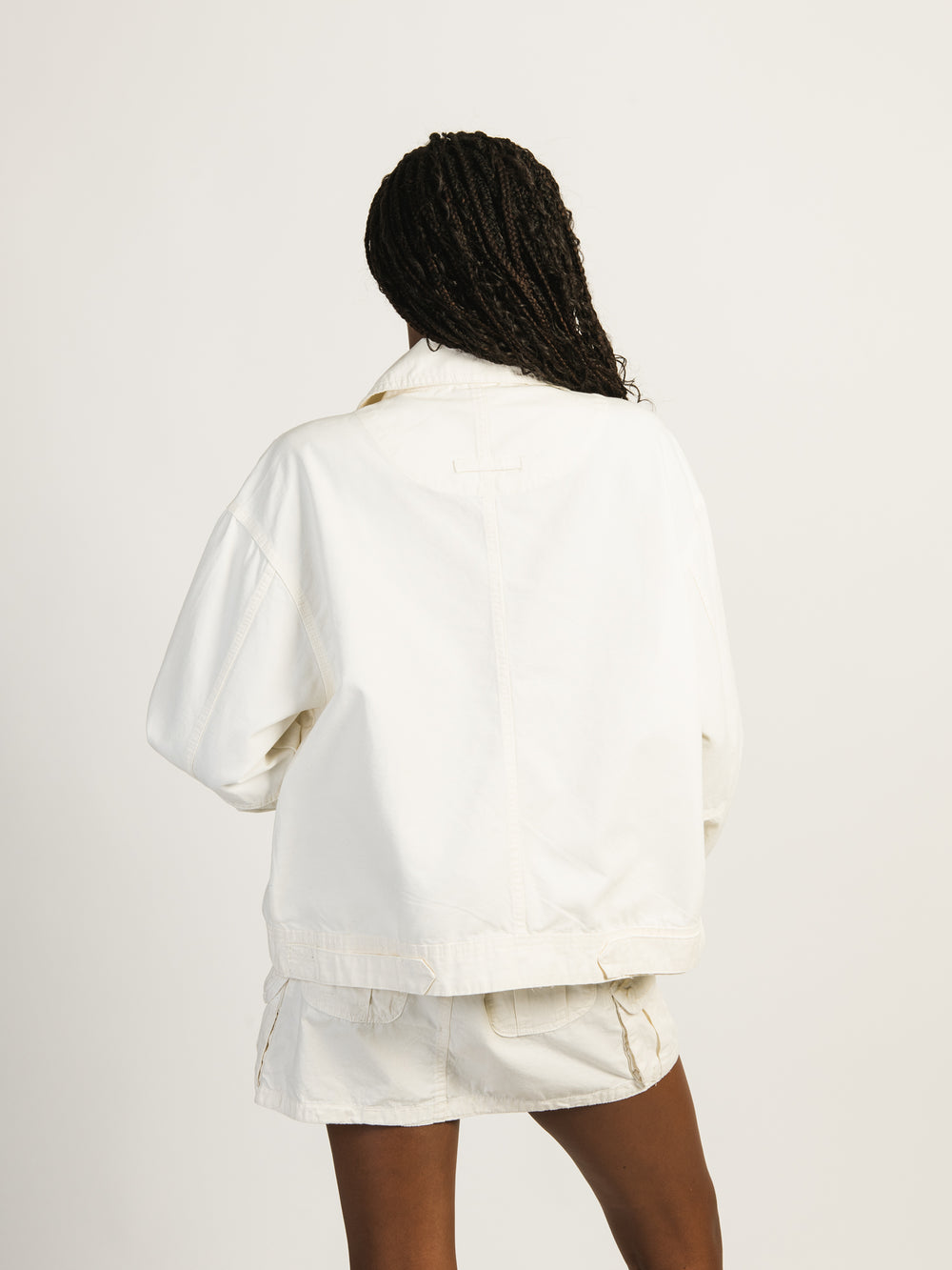 HARLOW RUE JACKET - OFF WHITE