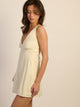 HARLOW LUCY DRESS - YELLOW