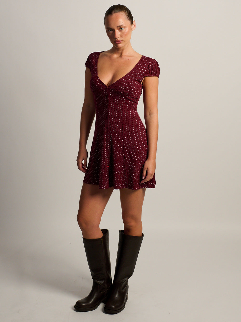 ROBE HARLOW REMI - BOURGOGNE