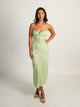 HARLOW HARLOW VALERIE LONG DRESS - SAGE - Boathouse