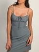 HARLOW HARLOW VALERIE SHORT DRESS - DEN BLUE - Boathouse