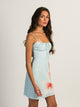 HARLOW HARLOW VALERIE SHORT DRESS - LIGHT BLUE - Boathouse