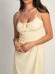 HARLOW HARLOW VALERIE SHORT DRESS - YELLOW - Boathouse