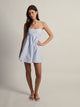 HARLOW HARLOW JUNE DRESS - PINSTRIPE - Boathouse