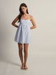 HARLOW HARLOW JUNE DRESS - PINSTRIPE - Boathouse