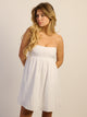 HARLOW HARLOW JUNE DRESS - WHITE - Boathouse