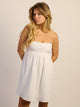 HARLOW HARLOW JUNE DRESS - WHITE - Boathouse