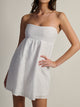 HARLOW HARLOW JUNE DRESS - EYELETTE - WHITE - Boathouse