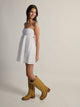 HARLOW HARLOW JUNE DRESS - EYELETTE - WHITE - Boathouse