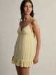 HARLOW HARLOW JENNY DRESS - YELLOW - Boathouse