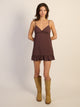 HARLOW HARLOW JENNY DRESS - CHOCOLATE - Boathouse