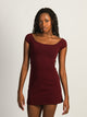 HARLOW HARLOW ROSALIE DRESS - BURGUNDY - CLEARANCE - Boathouse