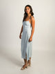 HARLOW HARLOW MALIA SLIT DRESS - BLUE - Boathouse
