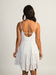 HARLOW HARLOW HARLOW TIERED LINED DRESS - WHITE - Boathouse