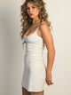 HARLOW HARLOW SOFIA MELANGE DRESS - CLOUD - Boathouse