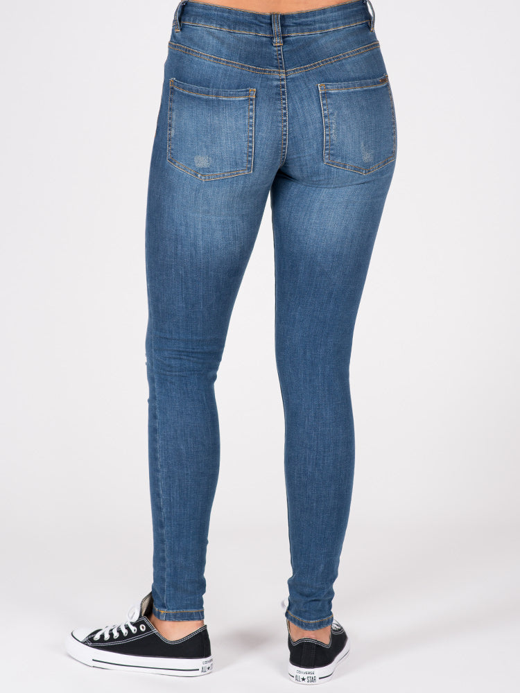 HARLOW LINDY LOW RISE JEAN - BLACK