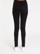 HARLOW WOMENS HI-RISE SKINNY DENIM - BLACK - CLEARANCE - Boathouse