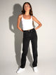 HARLOW HARLOW HIGH-RISE STRAIGHT JEAN - BLACK - Boathouse