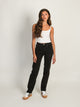 HARLOW HARLOW HIGH-RISE STRAIGHT JEAN - BLACK - Boathouse