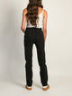 HARLOW HARLOW HIGH-RISE STRAIGHT JEAN - BLACK - CLEARANCE - Boathouse