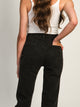 HARLOW HARLOW HIGH-RISE STRAIGHT JEAN - BLACK - Boathouse