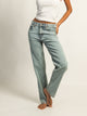 HARLOW HARLOW MID-RISE STRAIGHT JEAN - LIGHT WASH - Boathouse