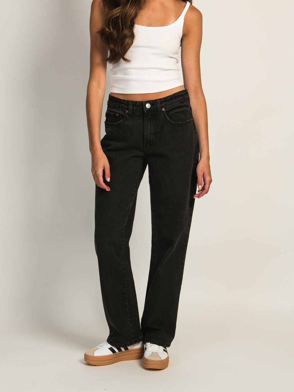 HARLOW HARLOW BAGGY JEAN - BLACK - CLEARANCE - Boathouse