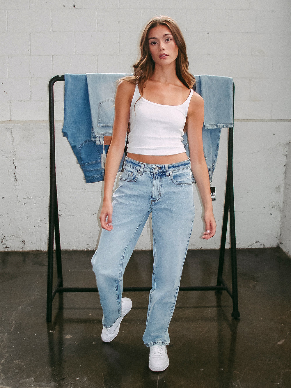 HARLOW HARLOW BAGGY JEAN - LIGHT WASH - CLEARANCE - Boathouse