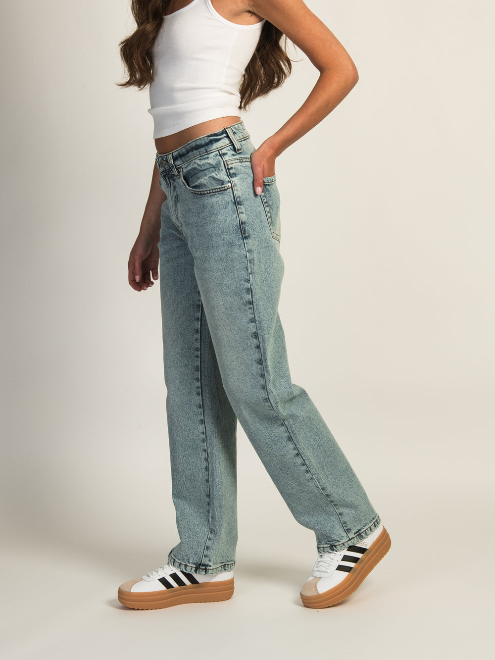 HARLOW HARLOW BAGGY JEAN - LIGHT WASH - CLEARANCE - Boathouse