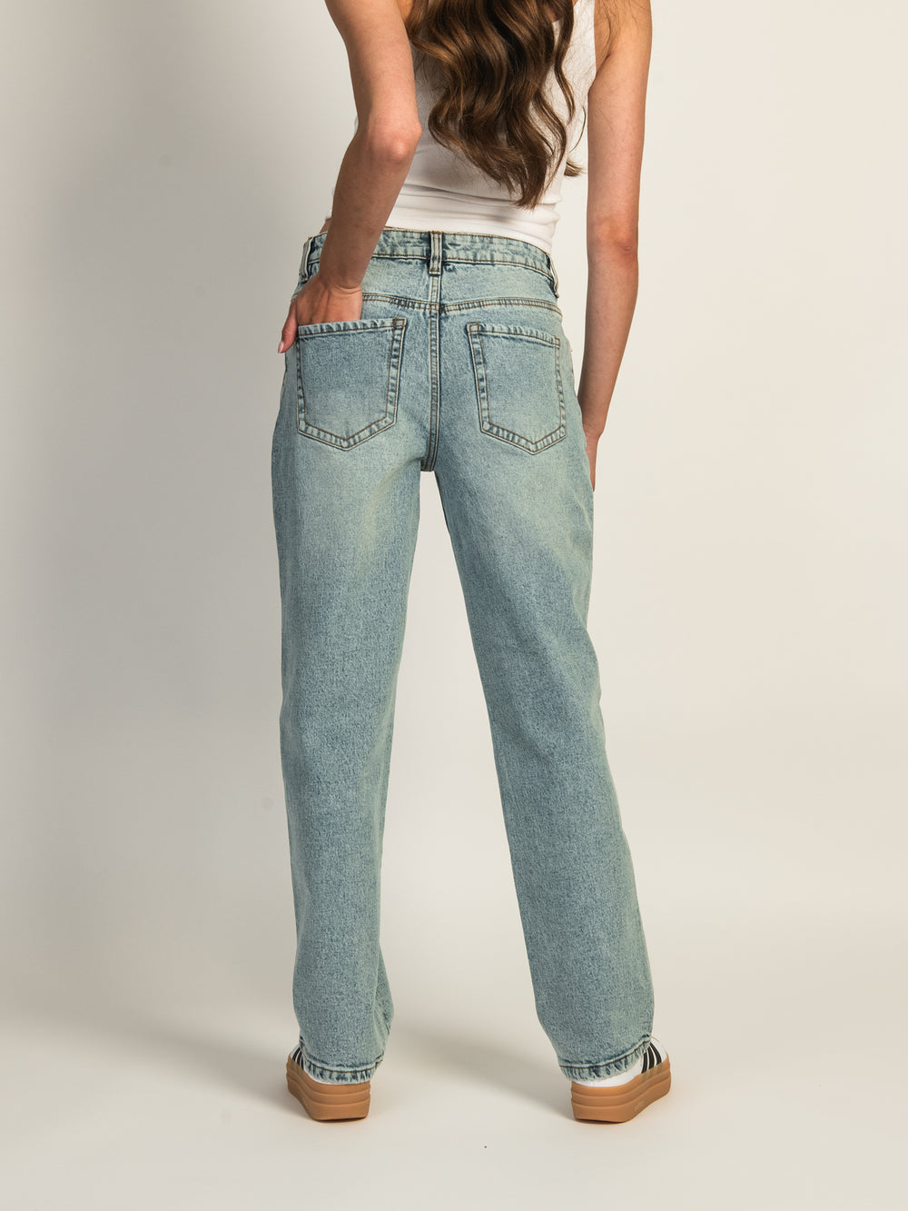 HARLOW HARLOW BAGGY JEAN - LIGHT WASH - CLEARANCE - Boathouse
