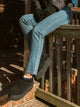 HARLOW HARLOW BAGGY JEAN - MID WASH - CLEARANCE - Boathouse