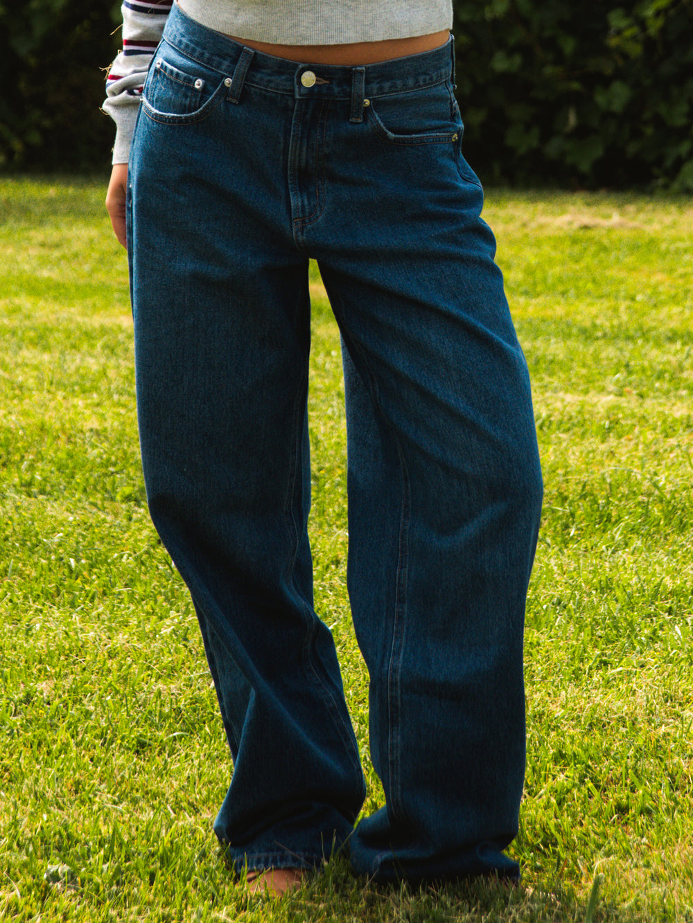 HARLOW BAGGY BOYFRIEND JEAN - DARK WASH