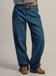 HARLOW HARLOW BAGGY BOYFRIEND JEAN - DARK WASH - Boathouse