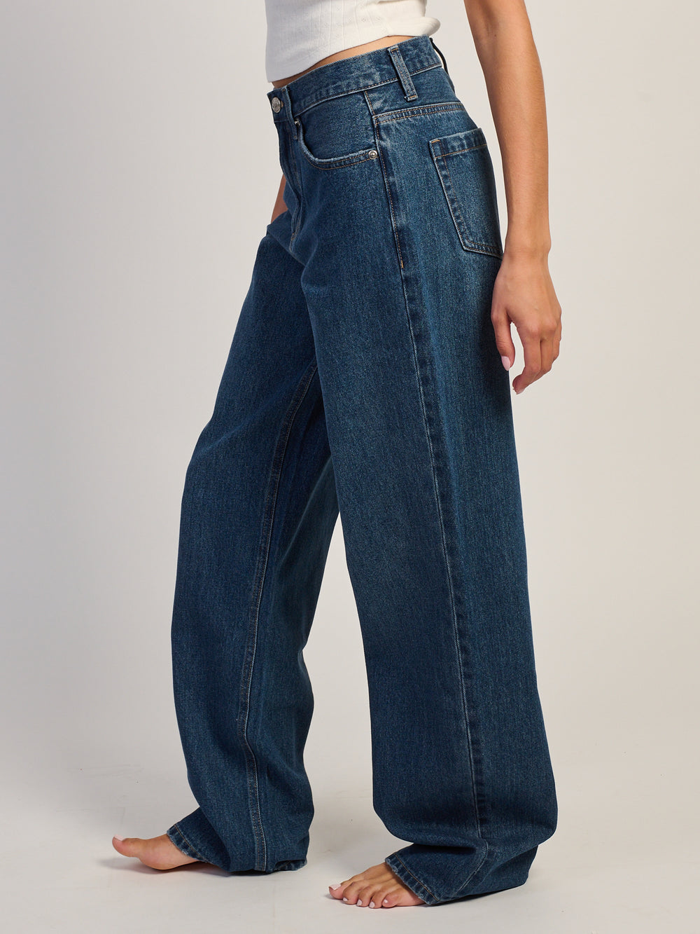 HARLOW BAGGY BOYFRIEND JEAN - DARK WASH