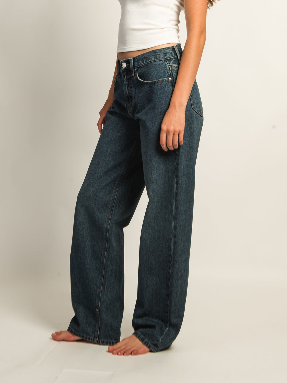 HARLOW BAGGY BOYFRIEND JEAN - DARK WASH