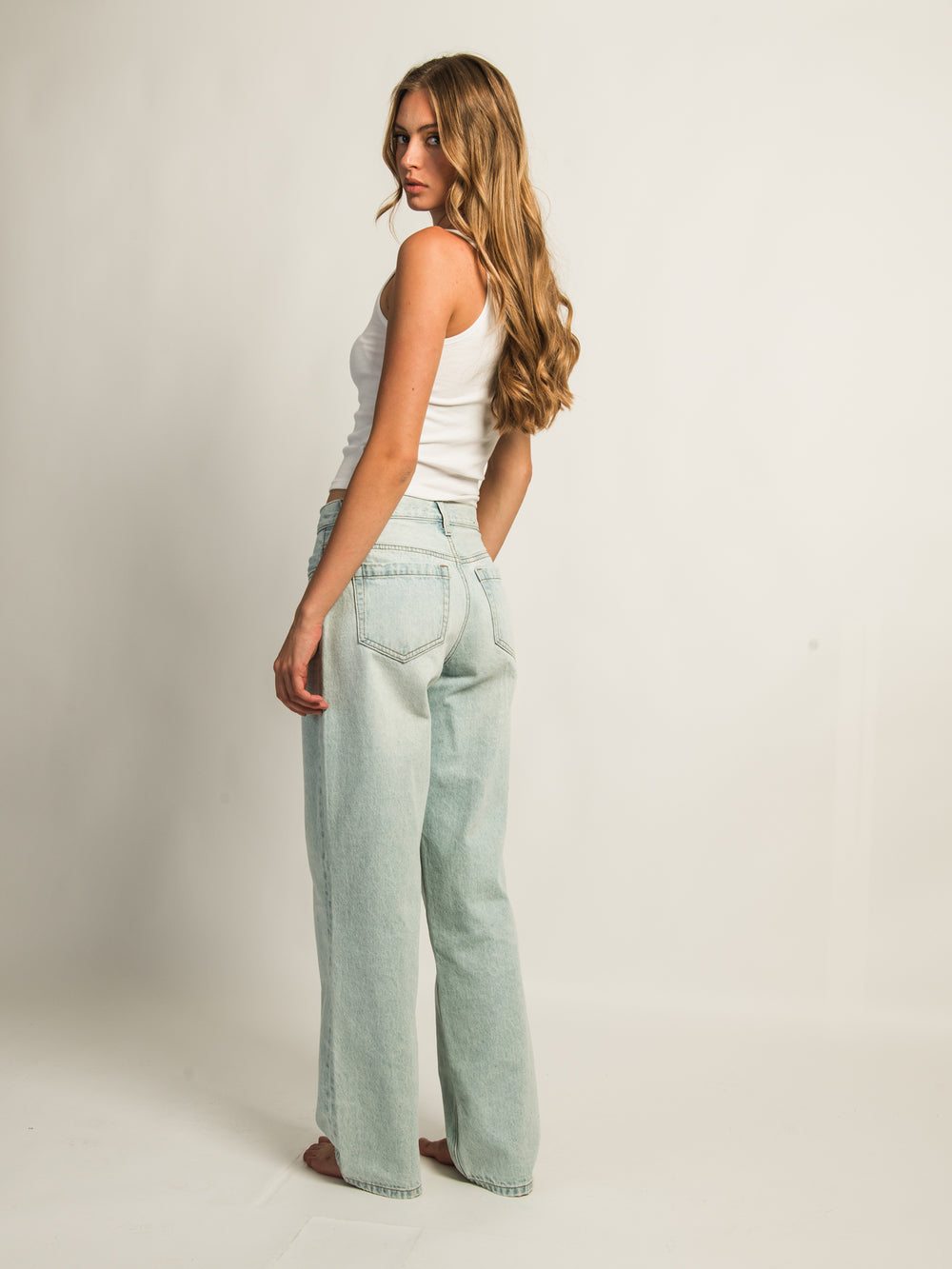 HARLOW BAGGY BOYFRIEND JEAN - LIGHT WASH DENIM