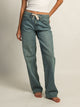 HARLOW HARLOW BAGGY BOYFRIEND JEAN TIE WAIST - MID WASH - Boathouse