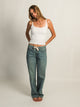 HARLOW HARLOW BAGGY BOYFRIEND JEAN TIE WAIST - MID WASH - Boathouse