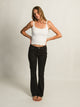 HARLOW BOOTCUT JEAN - BLACK
