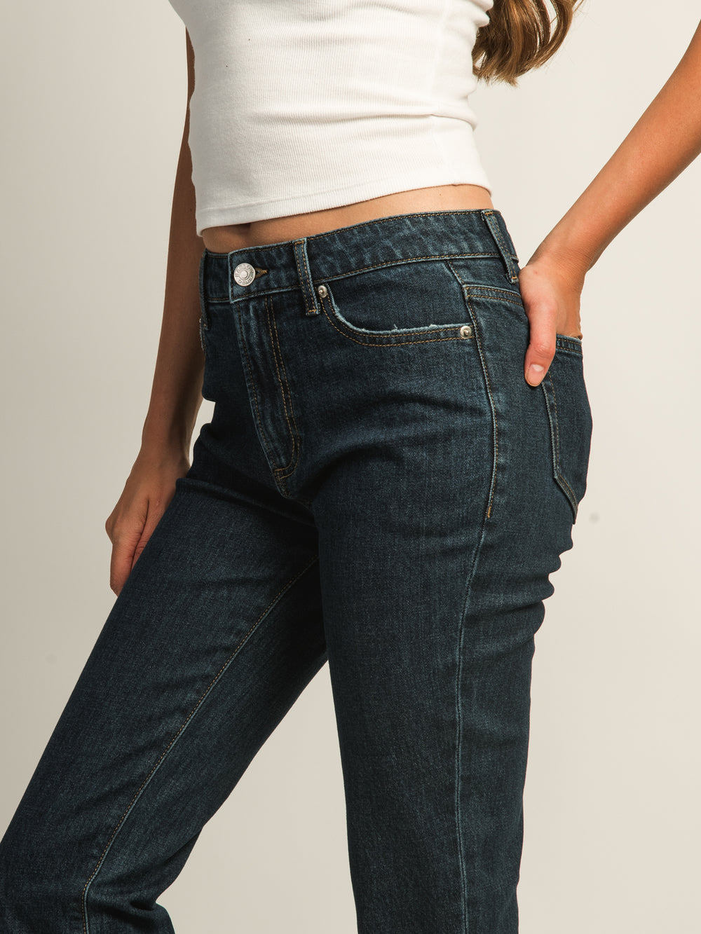 HARLOW HARLOW BOOTCUT JEAN - DARK WASH - Boathouse