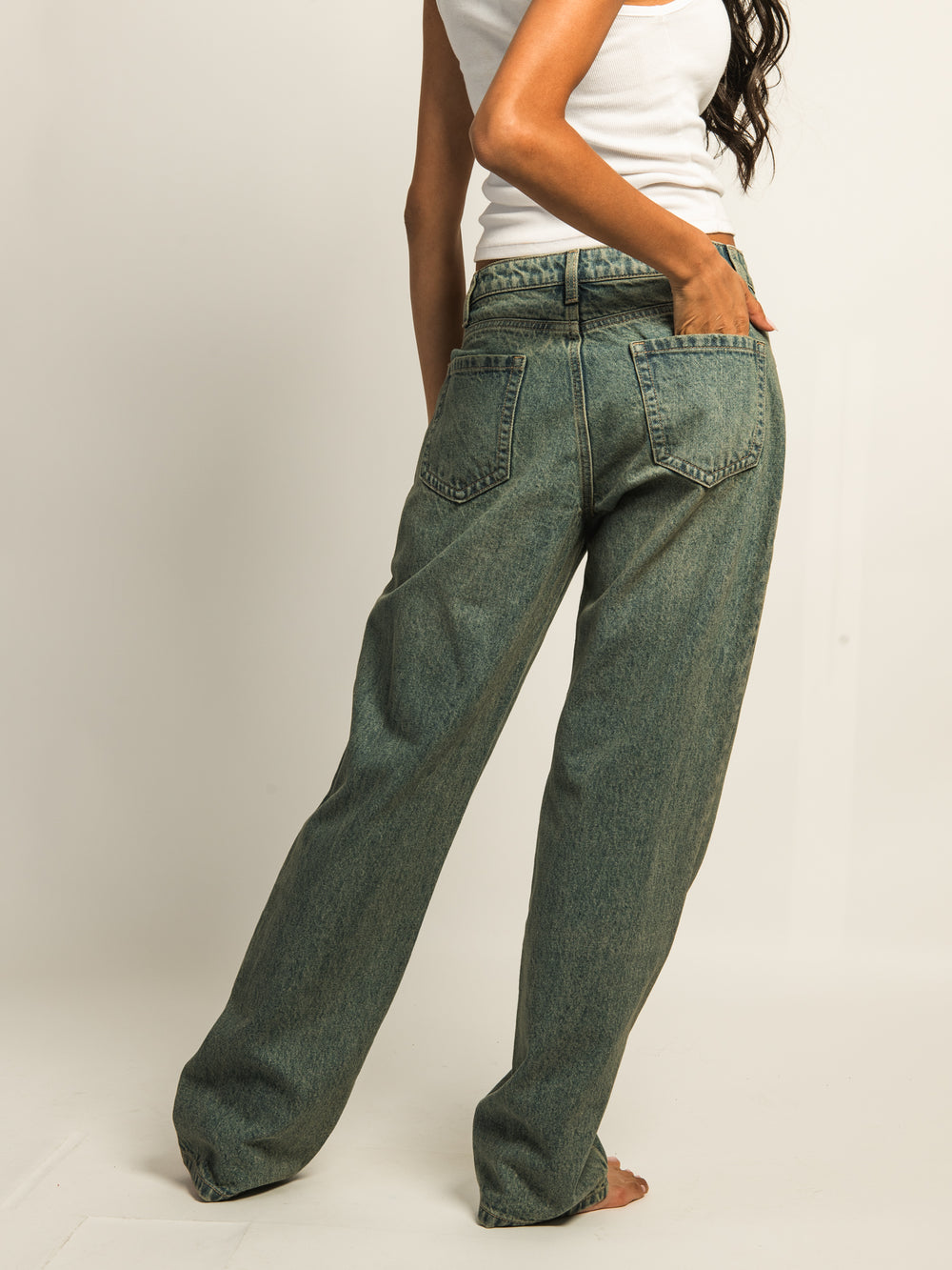 HARLOW BAGGY JEAN - BLUE