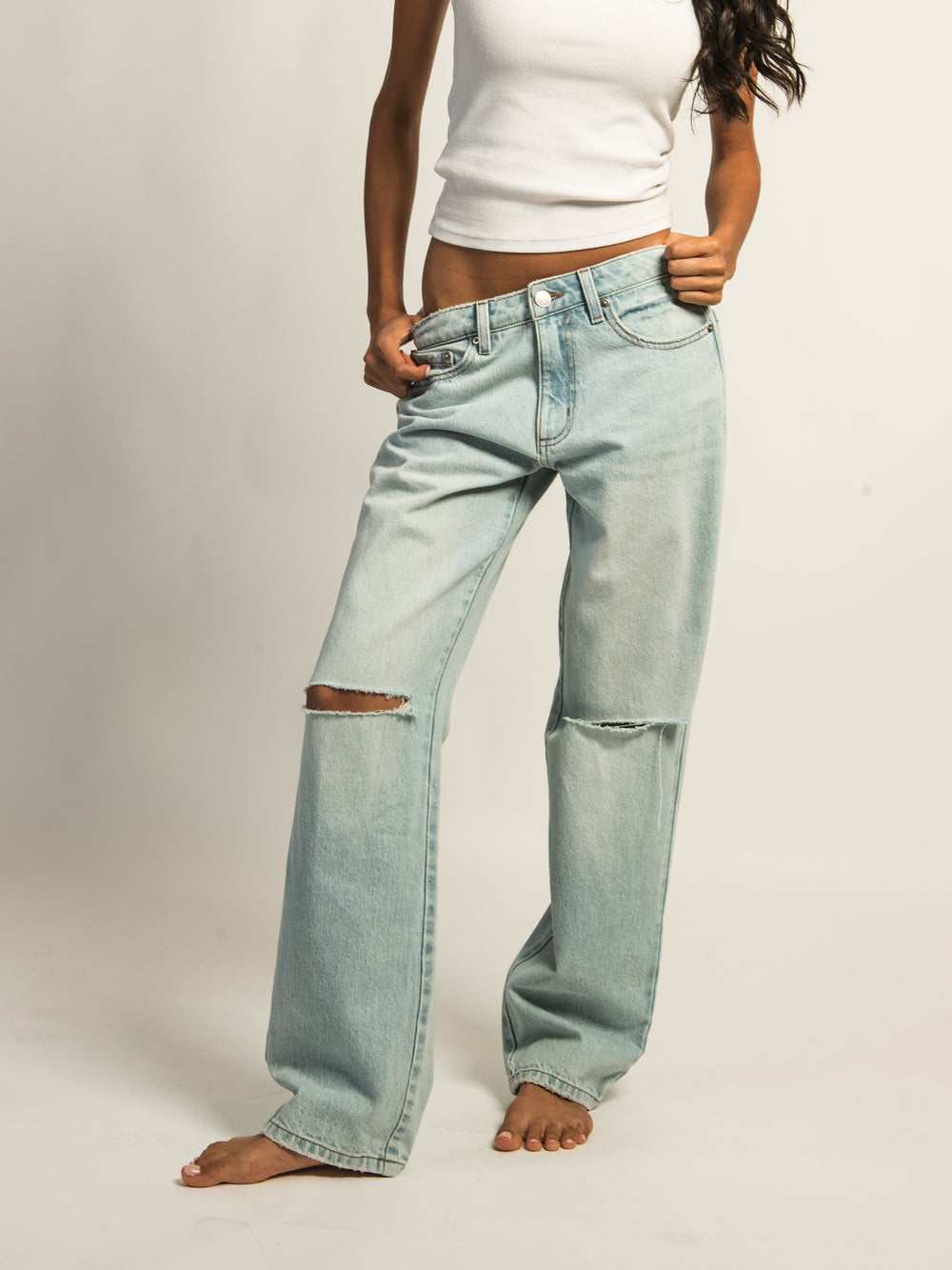 HARLOW BAGGY DISTRESSED JEAN