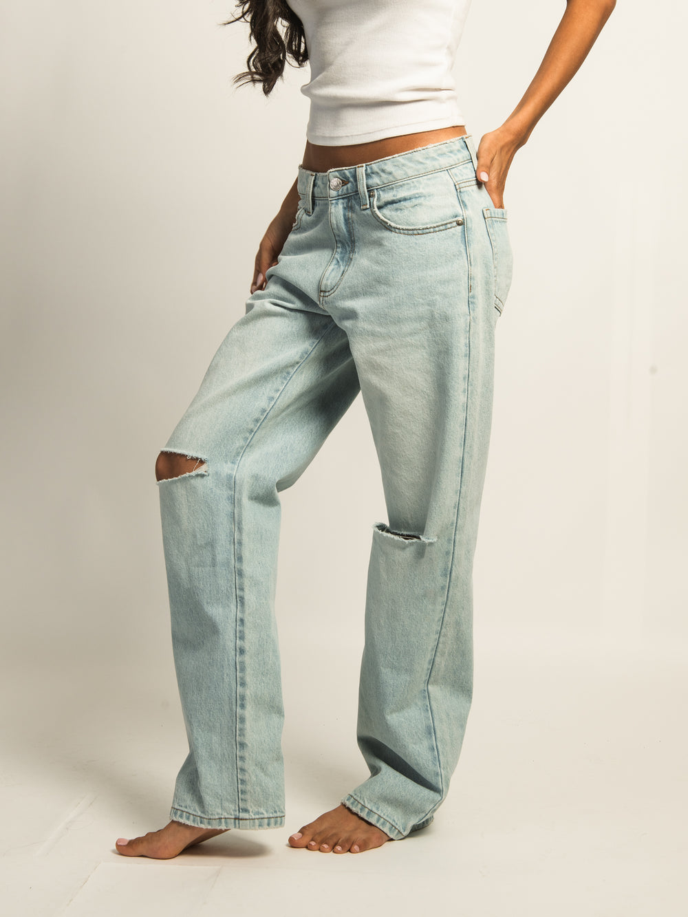 HARLOW BAGGY DISTRESSED JEAN